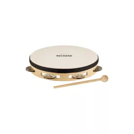 NINO Percussion NINO47 8" bőrös fa tamburin