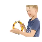 NINO Percussion NINO49Y 8" kompakt műanyag tamburin sárga