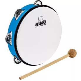 NINO Percussion NINO51SB 8" műanyag tamburin kék