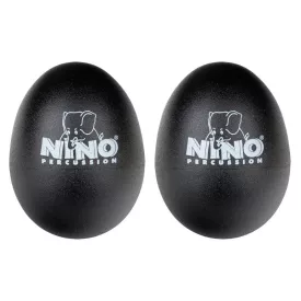 NINO Percussion NINO540BK-2 tojás shaker fekete