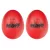 NINO Percussion NINO540R-2 tojás shaker piros