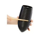 NINO Percussion NINO581BK mini guiro fekete