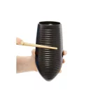 NINO Percussion NINO581BK mini guiro fekete