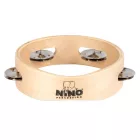 NINO Percussion NINO941 6” egysoros fa tamburin - natúr