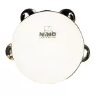 NINO Percussion NINO942 6” egysoros bőrös fa tamburin - natúr