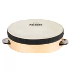 NINO Percussion NINO942 6” egysoros bőrös fa tamburin - natúr
