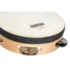 NINO Percussion NINO942 6” egysoros bőrös fa tamburin - natúr