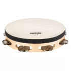 NINO Percussion NINO944 8” egysoros bőrös fa tamburin - natúr