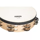 NINO Percussion NINO946 8” kétsoros bőrös fa tamburin - natúr