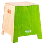 NINO Percussion NINO990GR kis méretű egymásra rakható cajon - zöld