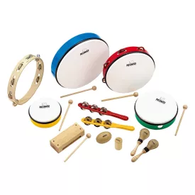 NINO Percussion NINOSET012 12 darabos ritmushangszer szett