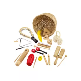NINO Percussion NINOSET515 15 darabos ritmushangszer szett