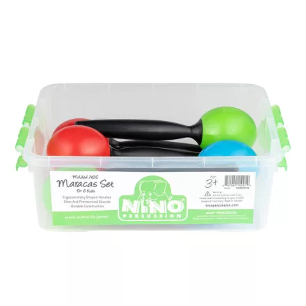 NINO Percussion NINOSET575 műanyag tojás maracas szett