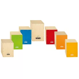 NINO Percussion NINOSET950 cajon ritmus szett - 7 db