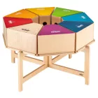NINO Percussion NINOSET954-2 Deluxe osztálytermi cajon ritmus szett