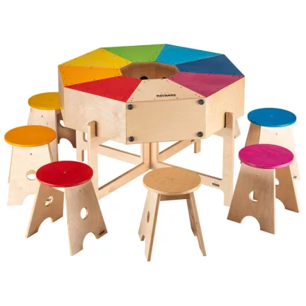 NINO Percussion NINOSET954 osztálytermi cajon ritmus szett