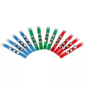   NINO Percussion NINOSET961 csuklóra rögzíthető csengő szett - 12 db
