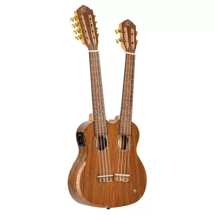 ORTEGA HYDRA Dupla nyakú tenor ukulele, tokkal