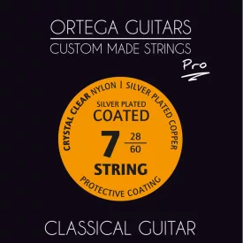 Ortega NYP7 húrkészlet 7-húros klasszikus gitárhoz