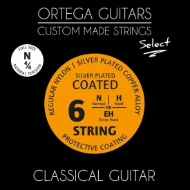 ORTEGA NYS44N klasszikus gitárhúr készlet, 4/4 Normal