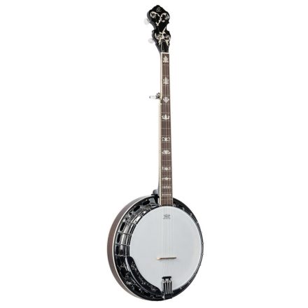 ORTEGA OBJ750-MA Banjo, lángolt juhar, tokkal