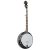 ORTEGA OBJ750-MA Banjo, lángolt juhar, tokkal