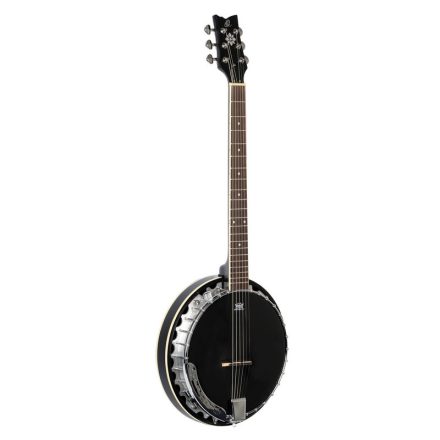 ORTEGA OBJE350/6-SBK Banjo 6 húros, fekete, tokkal