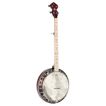 ORTEGA OBJE400TFR Banjo, piros, tokkal