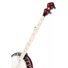 Ortega OBJE400TGR Banjo, zöld, tokkal