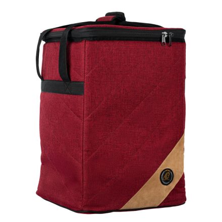 ORTEGA OGBCJ-BX Prémium cajon táska, bordó