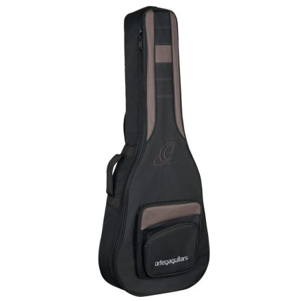 ORTEGA ONB-RRG40 Gitár táska, rezonátoros, Pro sorozat, fekete/barna