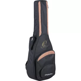   Ortega ONB44L Klasszikus gitár táska, 4/4 extra hosszú, barna/fekete
