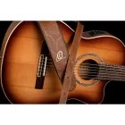 ORTEGA OSCU-2 Eredeti bőr gitárpánt, barna