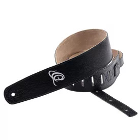 ORTEGA OSSU-60 Velúr bőr gitárpánt, fekete