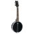ORTEGA OUBJ100-SBK Koncert Banjolele, 4 húros, fekete, tokkal