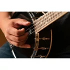 ORTEGA OUBJ100-SBK Koncert Banjolele, 4 húros, fekete, tokkal