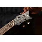 ORTEGA OUBJ100-SBK Koncert Banjolele, 4 húros, fekete, tokkal