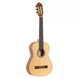 ORTEGA R121-1/2 Klasszikus gitár, 1/2-es méret, tokkal
