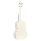 ORTEGA R121-7/8WH Family sorozat klasszikus gitár, 7/8-as, 6 húros, fehér, tokkal
