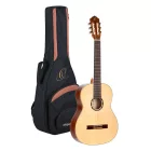 ORTEGA R121G Klasszikus gitár, 4/4-es méret, natúr, tokkal