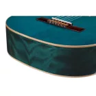 ORTEGA R121SNOC Klasszikus vékony nyakú gitár, 4/4-es méret, kék, tokkal