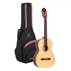 ORTEGA R121SN Klasszikus vékony nyakú gitár, 4/4-es méret, tokkal