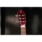 ORTEGA R121WR Klasszikus gitár, 4/4-es méret, vörös, tokkal