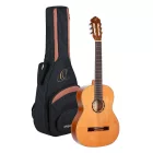 ORTEGA R122G-3/4 Klasszikus gitár, 3/4-es méret, fényes natúr, tokkal