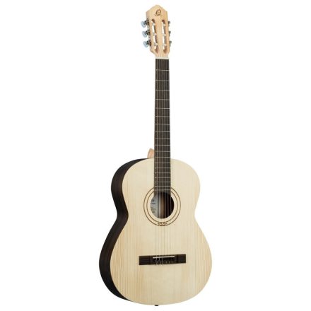 ORTEGA R16S Klasszikus gitár, 4/4-es méret, natúr, tokkal