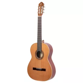   ORTEGA R200L Klasszikus gitár, 4/4-es méret, balkezes, tokkal