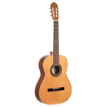 ORTEGA R220 Klasszikus gitár, 4/4-es méret, 6 húros, natúr, tokkal