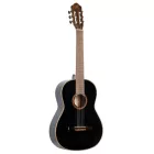 ORTEGA R221BK Klasszikus gitár, 4/4-es méret, fekete, tokkal