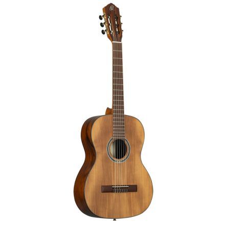 ORTEGA R23RO Nylon húros gitár, 4/4-es méret, sötétbarna, tokkal