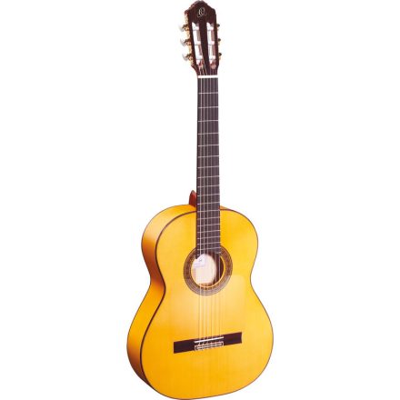 ORTEGA R270F Klasszikus gitár, 4/4-es méret, natúr, tokkal